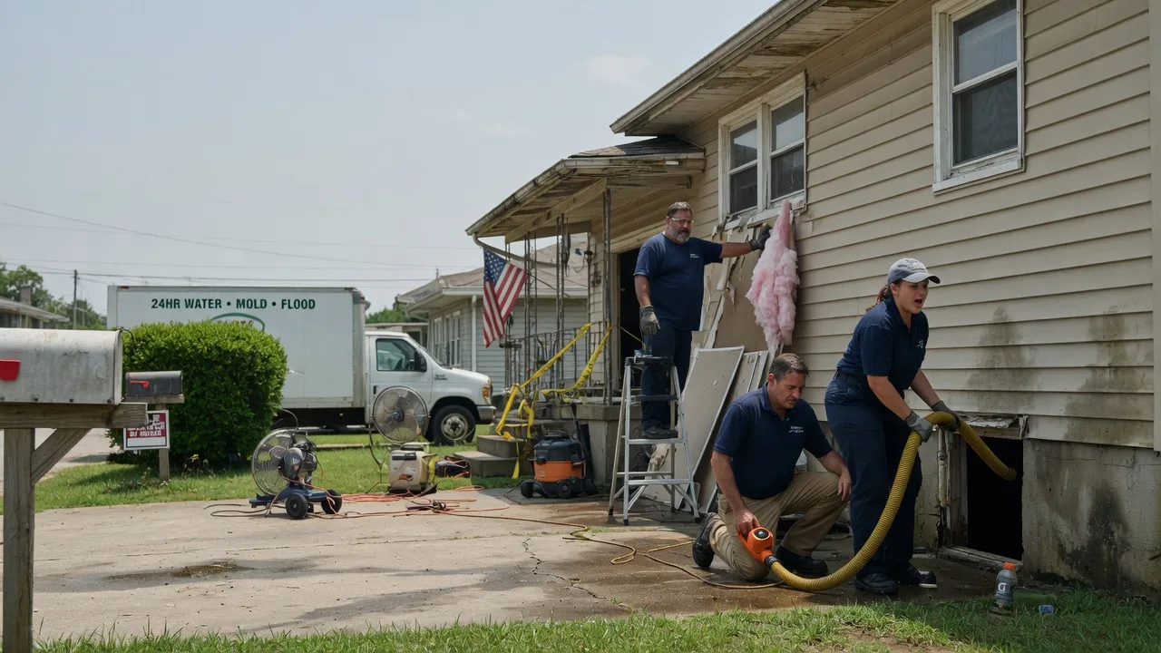 Water Damage Repair in Alkol, WV near me